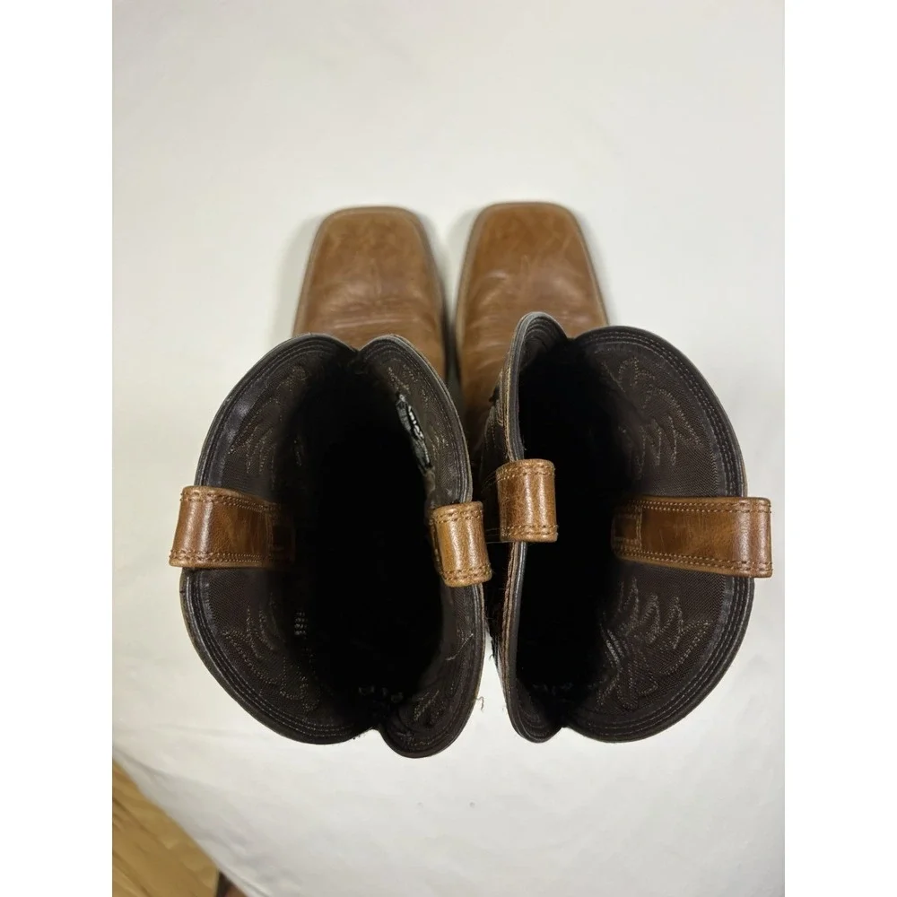 Ariat Sport Cool VentTEK Western Cowboy Boots Mens 9.5D Wide Square Toe 10031446